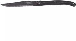 Laguiole MONTARGO Laguiole Premium Line Cuțite pentru friptură negre stonewash, set 6 buc Tacam