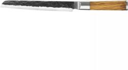 Forged Olive cuțit pentru pâine forjat manual, lungimea lamei 205 mm