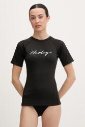 Hurley fürdőruha felső női - fekete XS
