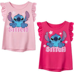  Disney Lilo és Stitch, A csillagkutya Tiny Smile gyerek rövid póló, felső 3 - 8 év / 98 - 128 cm (pink)