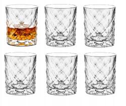 Bohemia Interactive 6 db-os kristálypohár szett Illusion Bohemia Prestige whiskyhez (136)
