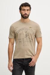 Aeronautica Militare pamut póló - zöld XXL - answear - 18 990 Ft