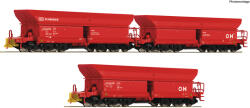 Roco 6600270 Ércszállító önürítős kocsi készlet, Falns/Faals, DB AG, 1. készlet (9005033387006)