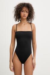 Calvin Klein egyrészes fürdőruha női - fekete S - answear - 27 990 Ft