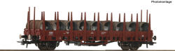Roco 6600268 Pőrekocsi rakoncákkal, dróttekercs rakománnyal, DB IV (9005033386955)