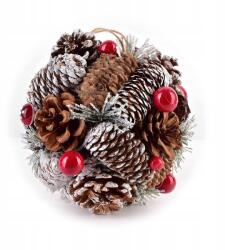 Mondex Lila Karácsonyi Díszgolyó 15 CM (5905771412005)