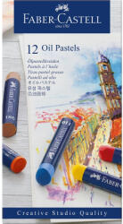 Faber-Castell Olajpasztell kréta készlet hengeres test CREATIVE STUDIO Faber-Castell 12klf. szín (FC127012)