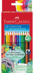Faber-Castell Színes ceruza készlet háromszögletű GRIP Faber-Castell 12klf. szín (FC112412) - tintasziget