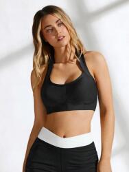 Shein Fekete Sport Melltartó Kerek Nyakkivágás Sima Vállpántok Shein 38