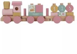 Little Dutch vonat építőelemekkel - Fairy Garden (LD7354)