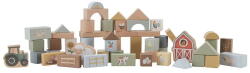 Little Dutch fa építőkocka 50 db - Little Farm (LD7145) - mamilla
