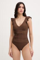 DKNY egyrészes fürdőruha női - barna XS - answear - 26 990 Ft