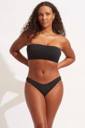 Seafolly bikini alsó női High Cut Pant - fekete M