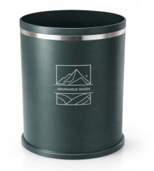  18L-ES Irodai Fürdőszobai Szemetes Kosár Zöld, Gyűrű Betéttel (HOUSEHOLD GOODS)