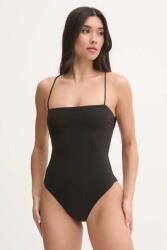 Calvin Klein egyrészes fürdőruha - fekete XS - answear - 23 990 Ft