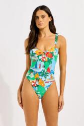 Seafolly női egyrészes fürdőruha Ring Front - többszínű XS