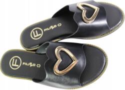 Filippo Női flip-flop papucs Filippo DK6909 MÉRET39 Fekete Lico (dk6909)