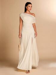 Shein Krémszínű Ruha Maxi Egyvágással Shein 40/42