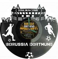 Evevo Borussia Dortmund Fali Óra Dekoratív Modern Vinil Lemez (W0559)