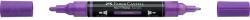 Faber-Castell Akril marker kétvégű MULTIMARK 136 Faber-Castell levendula (FC185936) - officefirst