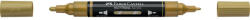 Faber-Castell Akril marker kétvégű MULTIMARK 250 Faber-Castell arany (FC185950) - officefirst