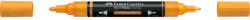Faber-Castell Akril marker kétvégű MULTIMARK 309 Faber-Castell világos narancs (FC185909) - officefirst
