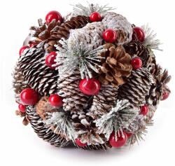 Mondex Lila Karácsonyi Díszgolyó 18 cm (5905771412012)