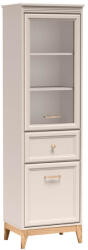 Greensite Windsor W-6 vitrin, kasmír / természetes tölgy