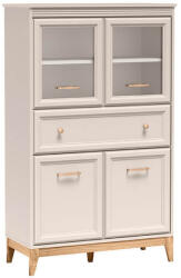Greensite Windsor W-5 vitrin, kasmír / természetes tölgy