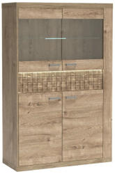 Greensite Natural N-5 vitrin, ribbeck tölgy, (LED-ek nélkül)