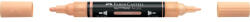 Faber-Castell Akril marker kétvégű MULTIMARK 303 Faber-Castell púder - suplix