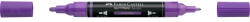 Faber-Castell Akril marker kétvégű MULTIMARK 136 Faber-Castell levendula - suplix