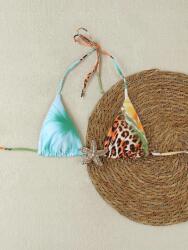 Shein Többszínű Klasszikus Bikini Felső Shein Állatmintás M