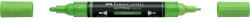Faber-Castell Akril marker kétvégű MULTIMARK 112 Faber-Castell levélzöld - suplix