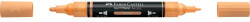 Faber-Castell Akril marker kétvégű MULTIMARK 416 Faber-Castell barack - suplix