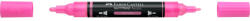 Faber-Castell Akril marker kétvégű MULTIMARK 329 Faber-Castell pink - suplix