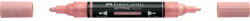 Faber-Castell Akril marker kétvégű MULTIMARK 304 Faber-Castell vintage rózsa - suplix