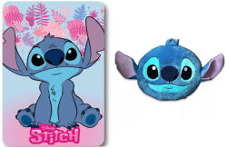  Disney Lilo és Stitch, A csillagkutya Paradise Smile polár takaró és forma párna szett (EKING0809)
