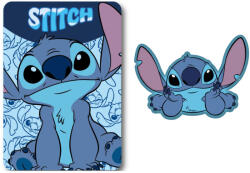  Disney Lilo és Stitch, A csillagkutya Happy Belly polár takaró és forma párna szett (EKING0811)