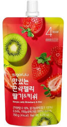 SUGARLOLO Konjac Jelly Kivis és epres konjac zselé 150g