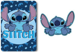 Disney Lilo és Stitch, A csillagkutya Feather Belly polár takaró és forma párna szett (EKING0805)