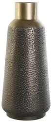  Dekoratív, sötétszürke és arany fém váza - 56, 5 cm (JR-208117)
