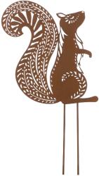  „Squirrel fém, keri dekoráció - 23 cm (60019)