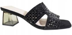 VINCEZA Női flip-flop papucs Vinceza 62230 MÉRET37 Fekete velúr (62230)