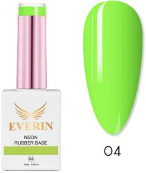 Everin Neon Rubber Base Everin 15ml 04 - Bază Rubber Verde Lime Neon (NRYDJ-4)