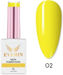 Everin Neon Rubber Base Everin 15ml 02 - Bază Rubber Galben Neon (NRYDJ-2)