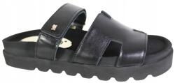 Karino Női flip-flop papucs Karino 5088 MÉRET38 Bőr Fekete Lico (5088)