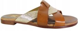 Lemar Női flip-flop papucs Lemar 40387 MÉRET37 Bőr Barna Lico (40387)