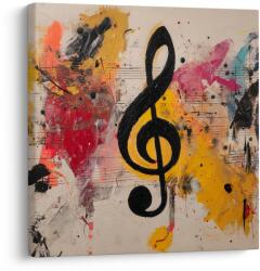 Dovido Tablou compoziție muzicală artistică - 40x40