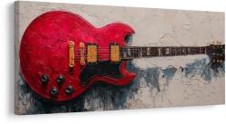 Dovido Tablou legendară chitară roșie SG - 120x60